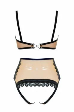 Elissa Poppy Lingerie Sets Maia Latex Lingerie Set
