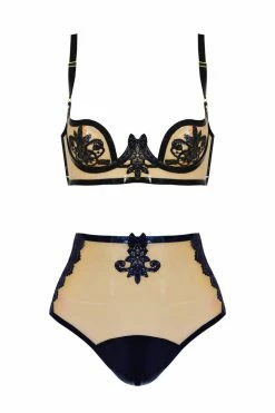 Elissa Poppy Lingerie Sets Maia Latex Lingerie Set