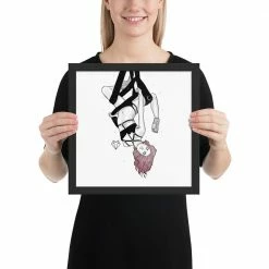 Wolfmumma Darkest Vixen Framed Art • Lissa 22 Wolfmumma Darkest Vixen Framed Art • Lissa