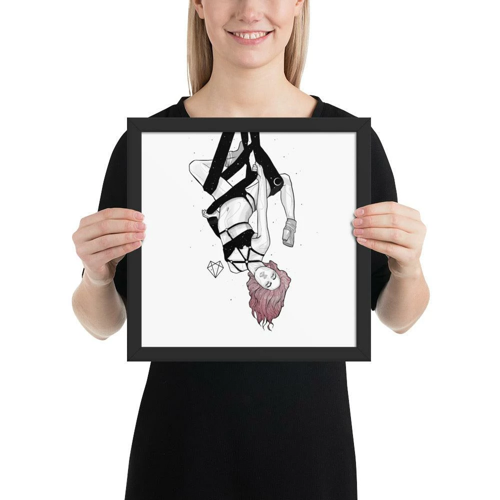 Wolfmumma Darkest Vixen Framed Art • Lissa 6 Wolfmumma Darkest Vixen Framed Art • Lissa