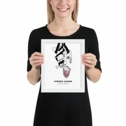 Wolfmumma Bitcoin Art In Frame • Lissa X Strong Hands Cypherpunk 38 Wolfmumma Bitcoin Art In Frame • Lissa X Strong Hands Cypherpunk