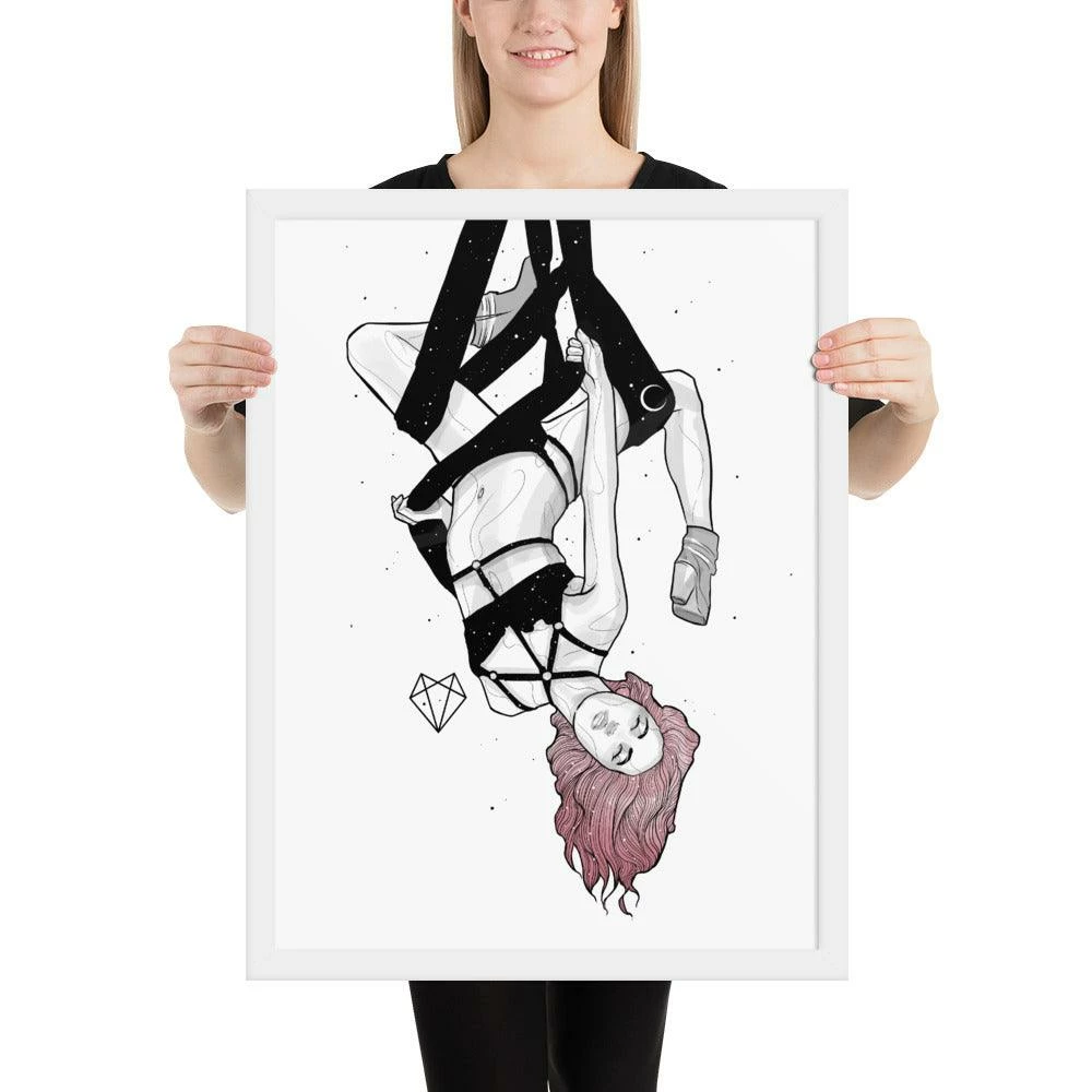 Wolfmumma Darkest Vixen Framed Art • Lissa 17 Wolfmumma Darkest Vixen Framed Art • Lissa