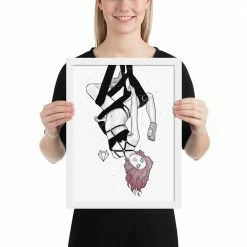 Wolfmumma Darkest Vixen Framed Art • Lissa 32 Wolfmumma Darkest Vixen Framed Art • Lissa