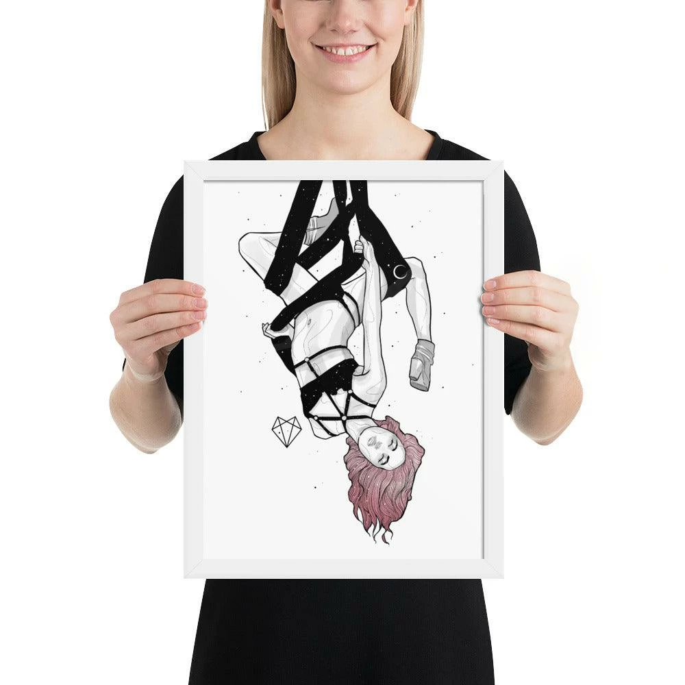 Wolfmumma Darkest Vixen Framed Art • Lissa 16 Wolfmumma Darkest Vixen Framed Art • Lissa