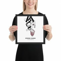 Wolfmumma Bitcoin Art In Frame • Lissa X Strong Hands Cypherpunk 29 Wolfmumma Bitcoin Art In Frame • Lissa X Strong Hands Cypherpunk