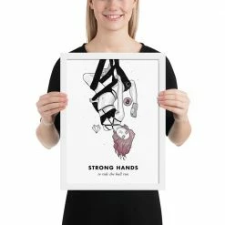 Wolfmumma Bitcoin Art In Frame • Lissa X Strong Hands Cypherpunk 41 Wolfmumma Bitcoin Art In Frame • Lissa X Strong Hands Cypherpunk