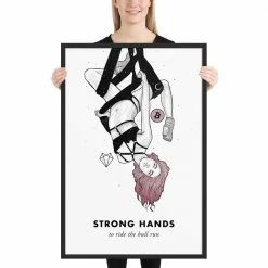 Wolfmumma Bitcoin Art In Frame • Lissa X Strong Hands Cypherpunk 37 Wolfmumma Bitcoin Art In Frame • Lissa X Strong Hands Cypherpunk