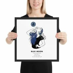 Wolfmumma Bitcoin Art In Frame • Lexy X Blue Moon Cypherpunk 26 Wolfmumma Bitcoin Art In Frame • Lexy X Blue Moon Cypherpunk