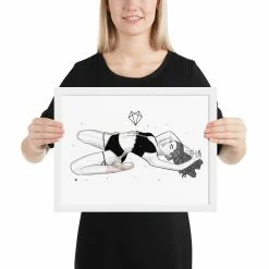 Wolfmumma Darkest Vixen Framed Art • Kristina