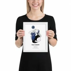 Wolfmumma Bitcoin Art In Frame • Lexy X Blue Moon Cypherpunk 31 Wolfmumma Bitcoin Art In Frame • Lexy X Blue Moon Cypherpunk