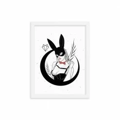 Wolfmumma Darkest Vixen Framed Art • Margo