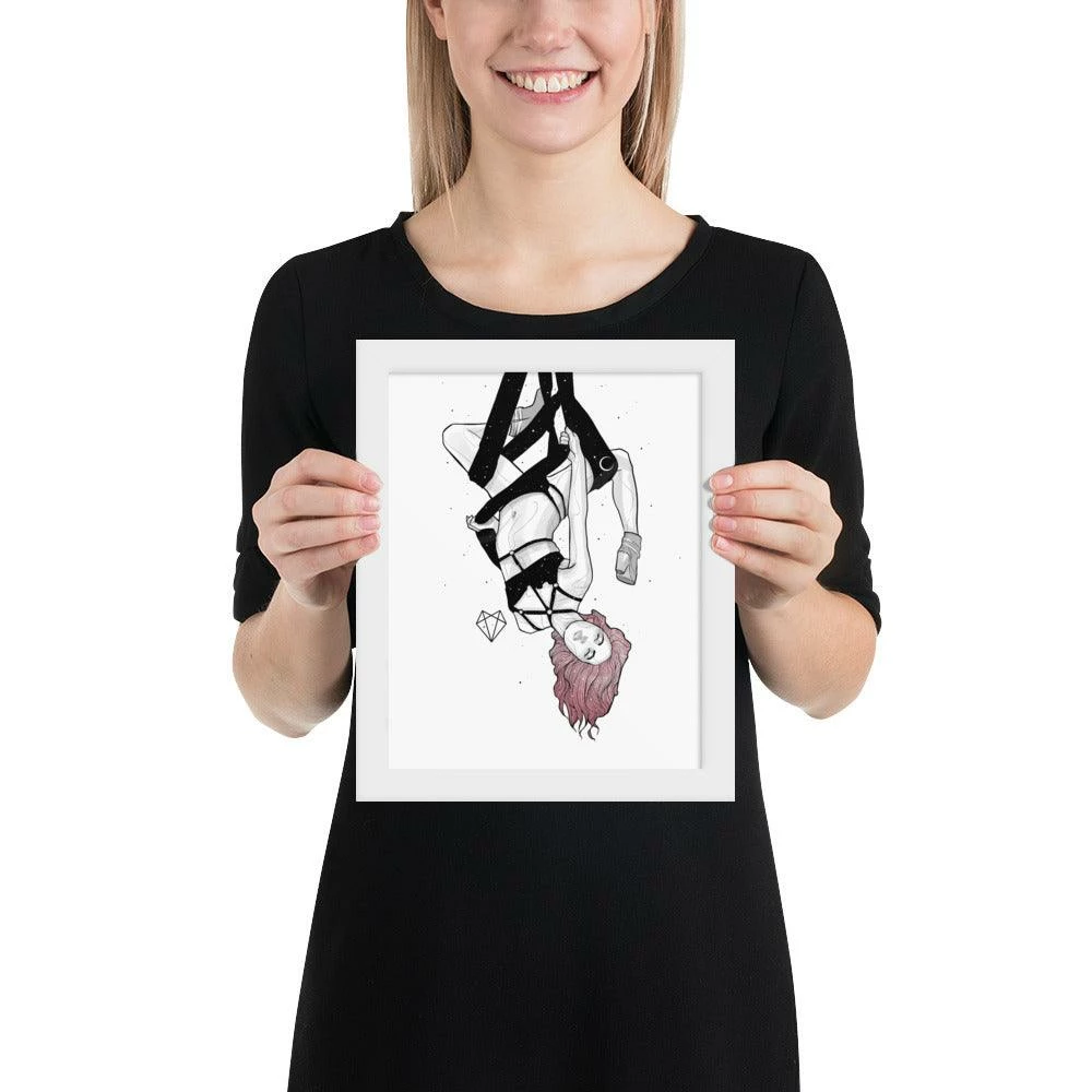 Wolfmumma Darkest Vixen Framed Art • Lissa 15 Wolfmumma Darkest Vixen Framed Art • Lissa