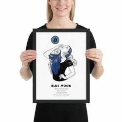 Wolfmumma Bitcoin Art In Frame • Lexy X Blue Moon Cypherpunk 23 Wolfmumma Bitcoin Art In Frame • Lexy X Blue Moon Cypherpunk