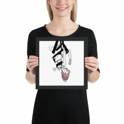 Wolfmumma Darkest Vixen Framed Art • Lissa 21 Wolfmumma Darkest Vixen Framed Art • Lissa