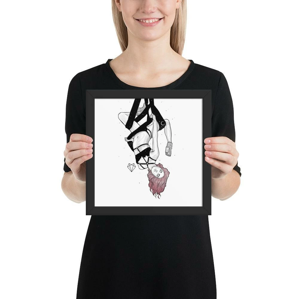 Wolfmumma Darkest Vixen Framed Art • Lissa 5 Wolfmumma Darkest Vixen Framed Art • Lissa