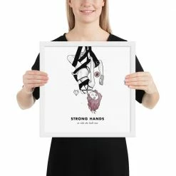 Wolfmumma Bitcoin Art In Frame • Lissa X Strong Hands Cypherpunk 42 Wolfmumma Bitcoin Art In Frame • Lissa X Strong Hands Cypherpunk