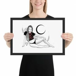 Wolfmumma Darkest Vixen Framed Art • Tracie