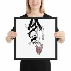 Wolfmumma Darkest Vixen Framed Art • Lissa 26 Wolfmumma Darkest Vixen Framed Art • Lissa