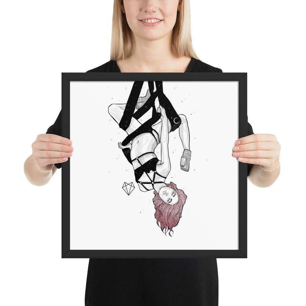 Wolfmumma Darkest Vixen Framed Art • Lissa 10 Wolfmumma Darkest Vixen Framed Art • Lissa