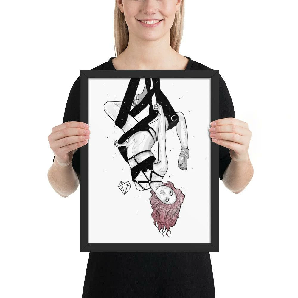 Wolfmumma Darkest Vixen Framed Art • Lissa 7 Wolfmumma Darkest Vixen Framed Art • Lissa