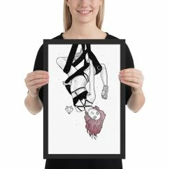 Wolfmumma Darkest Vixen Framed Art • Lissa 25 Wolfmumma Darkest Vixen Framed Art • Lissa