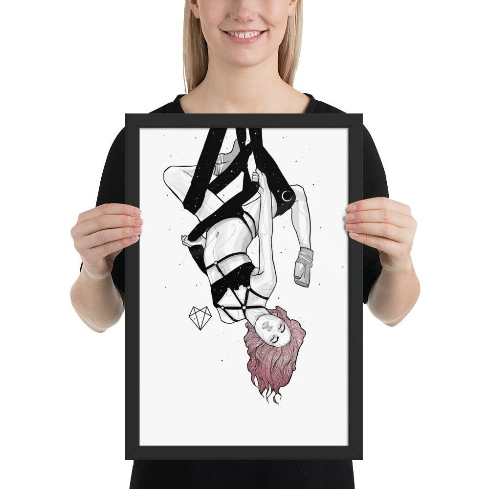 Wolfmumma Darkest Vixen Framed Art • Lissa 9 Wolfmumma Darkest Vixen Framed Art • Lissa