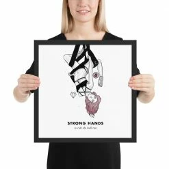 Wolfmumma Bitcoin Art In Frame • Lissa X Strong Hands Cypherpunk 33 Wolfmumma Bitcoin Art In Frame • Lissa X Strong Hands Cypherpunk