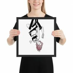 Wolfmumma Darkest Vixen Framed Art • Lissa 24 Wolfmumma Darkest Vixen Framed Art • Lissa