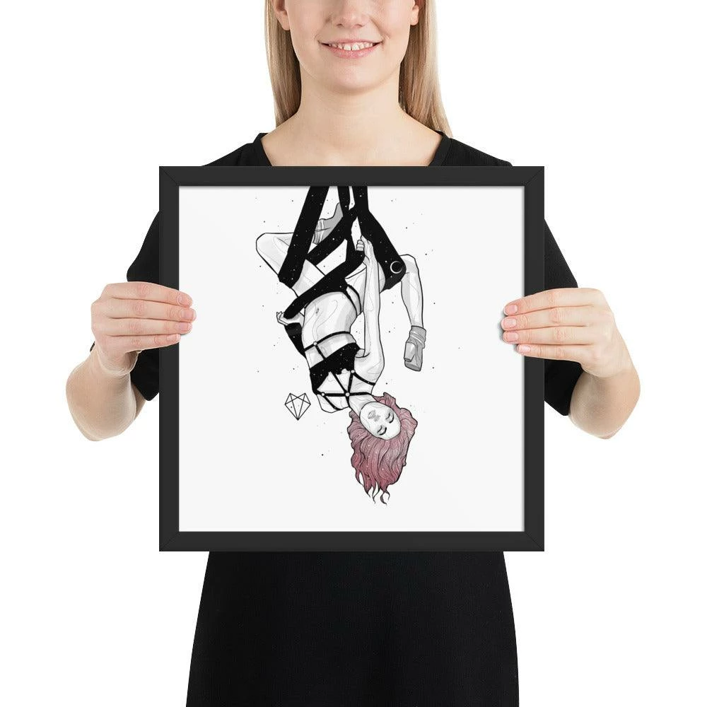 Wolfmumma Darkest Vixen Framed Art • Lissa 8 Wolfmumma Darkest Vixen Framed Art • Lissa