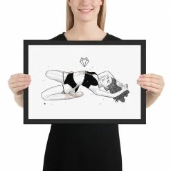 Wolfmumma Darkest Vixen Framed Art • Kristina