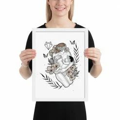 Wolfmumma Darkest Vixen Framed Art • Alexis