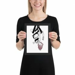 Wolfmumma Darkest Vixen Framed Art • Lissa