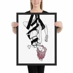 Wolfmumma Darkest Vixen Framed Art • Lissa 29 Wolfmumma Darkest Vixen Framed Art • Lissa