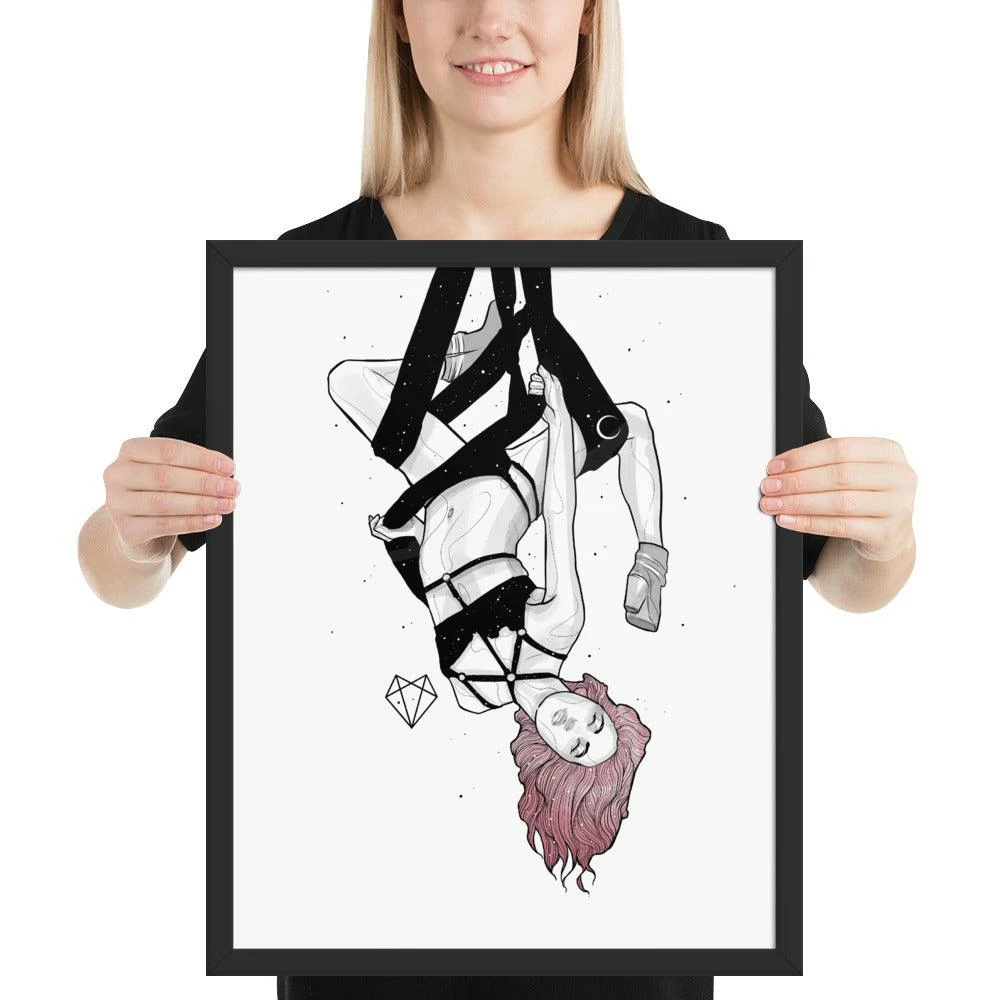 Wolfmumma Darkest Vixen Framed Art • Lissa 11 Wolfmumma Darkest Vixen Framed Art • Lissa