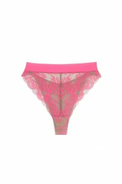 Monique Morin Panties Wild Lace Hi Leg Panty