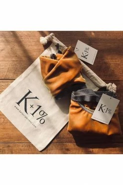 K+1% Lingerie Sets Mustard Yellow Velour Lingerie Set