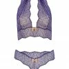 Bracli Sydney Pearl Necklace Blue Lingerie Set Lingerie Sets