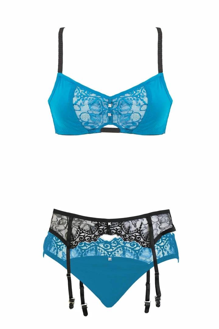 Nevaeh Intimates Natalia Blue Allure Lingerie Set 3 Nevaeh Intimates Natalia Blue Allure Lingerie Set