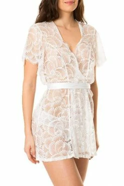 Nevaeh Intimates Juliet Silk Bed Jacket