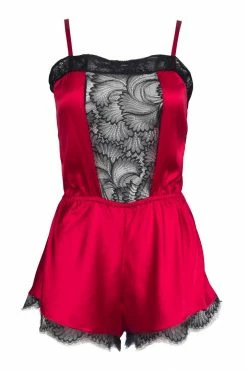 Nevaeh Intimates Rompers & Catsuits Florence Silk Pleasure Romper 24 Nevaeh Intimates Rompers & Catsuits Florence Silk Pleasure Romper