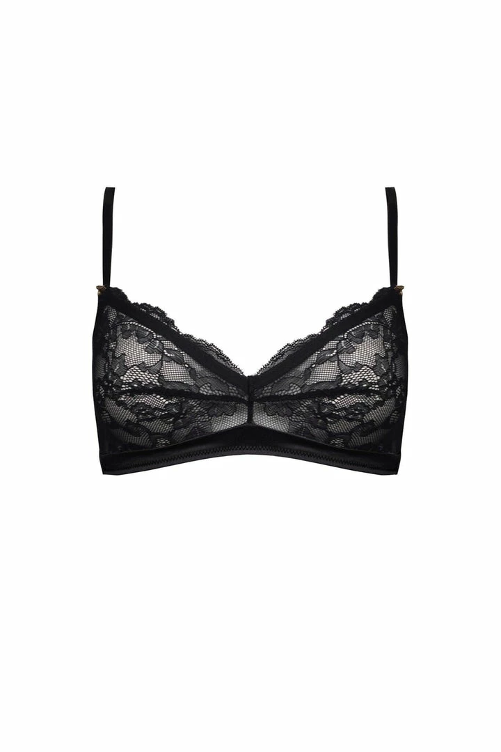 Nevaeh Intimates Fever & Thoughts Black Bralette 3 Nevaeh Intimates Fever & Thoughts Black Bralette