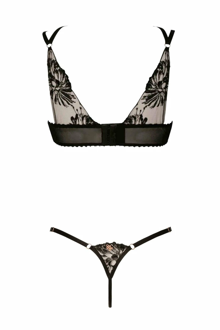 Impudique Nina Thong Lingerie Set 4 Impudique Nina Thong Lingerie Set