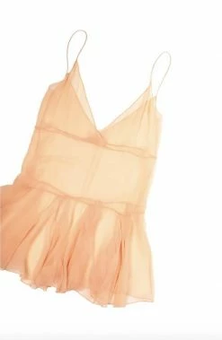 Taryn Winters Nula Sheer Silk Slip Pure Silk