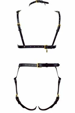 Love Lorn Lingerie Lingerie Sets Olivia Leather Harness Set