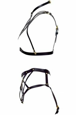 Love Lorn Lingerie Lingerie Sets Olivia Leather Harness Set