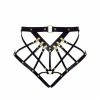 Love Lorn Lingerie Olivia Leather Harness Brief