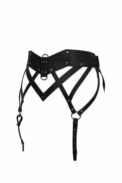 Love Lorn Lingerie Ostara Leather Garter Belt