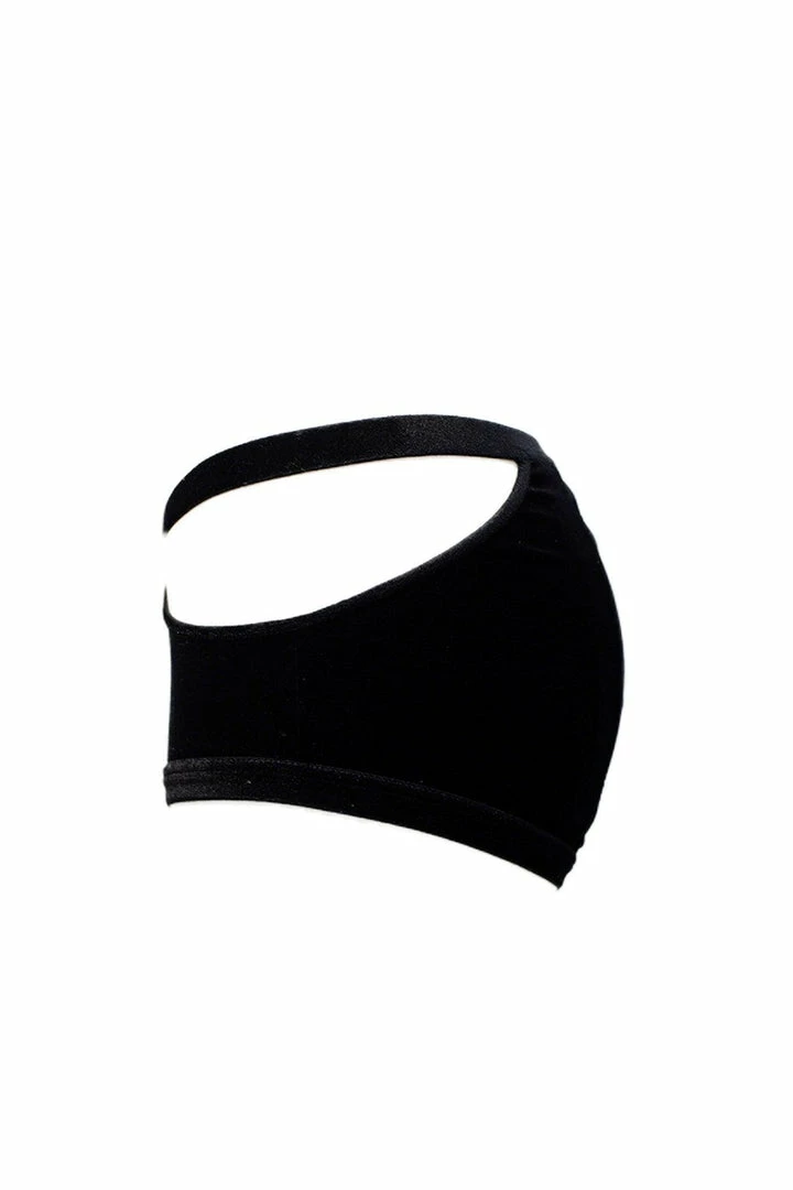 K+1% Black Velour Period-Proof Panty 4 K+1% Black Velour Period-Proof Panty