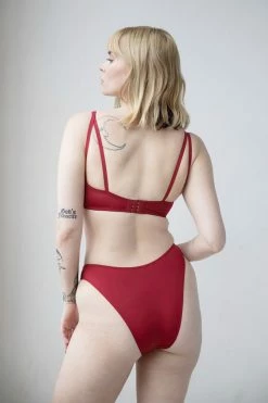 Monique Morin Lace Frisson Hi Leg Panty