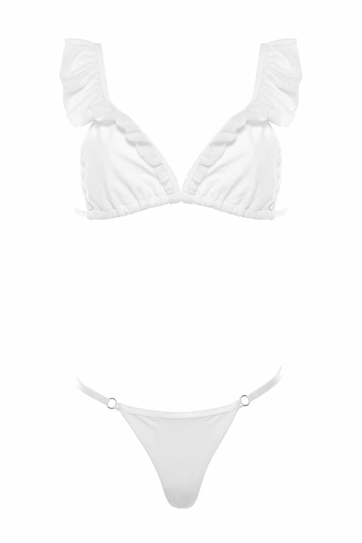 Demery Jayne Lingerie Sets White Rumi Yohji Bikini Set 3 Demery Jayne Lingerie Sets White Rumi Yohji Bikini Set